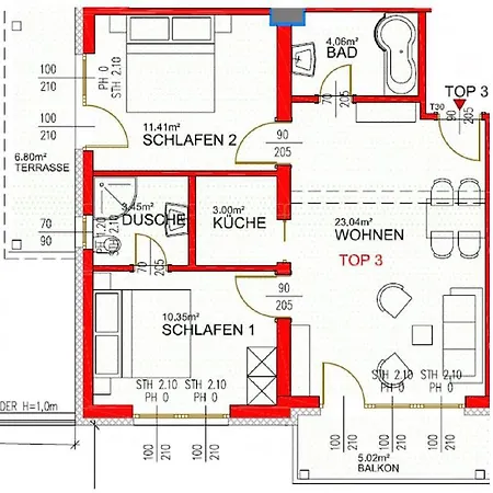 דירה Residenz Zwieselstein Top 3 זולדן